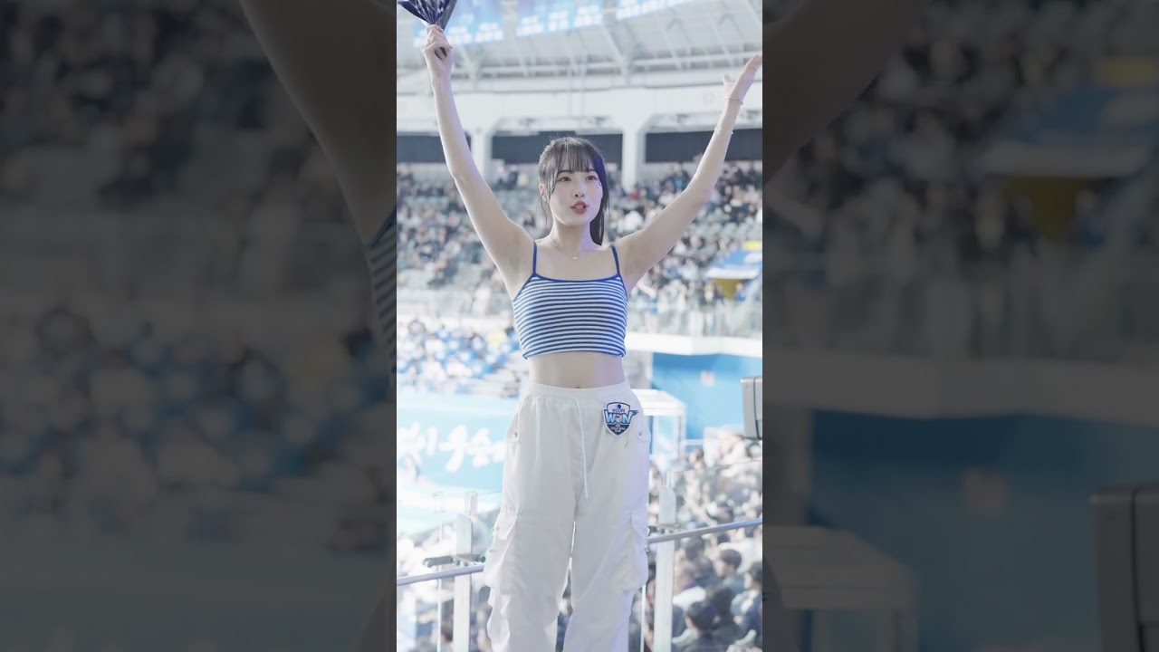 너무 예뻐진 박민서 우리카드 치어리더 직캠 20250301 Cheerleader Minseo Park fancam 朴旻曙 - 모델·치어리더 갤러리