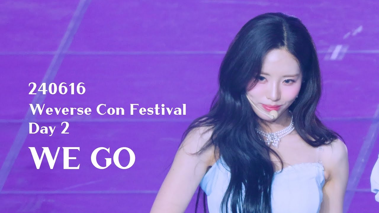 240616 2024 Weverse Con Festival | 프로미스나인(fromis_9) - WE GO | 박지원 focus 직캠 [4K60P] - 걸그룹 직캠 | 아카이브 갤러리
