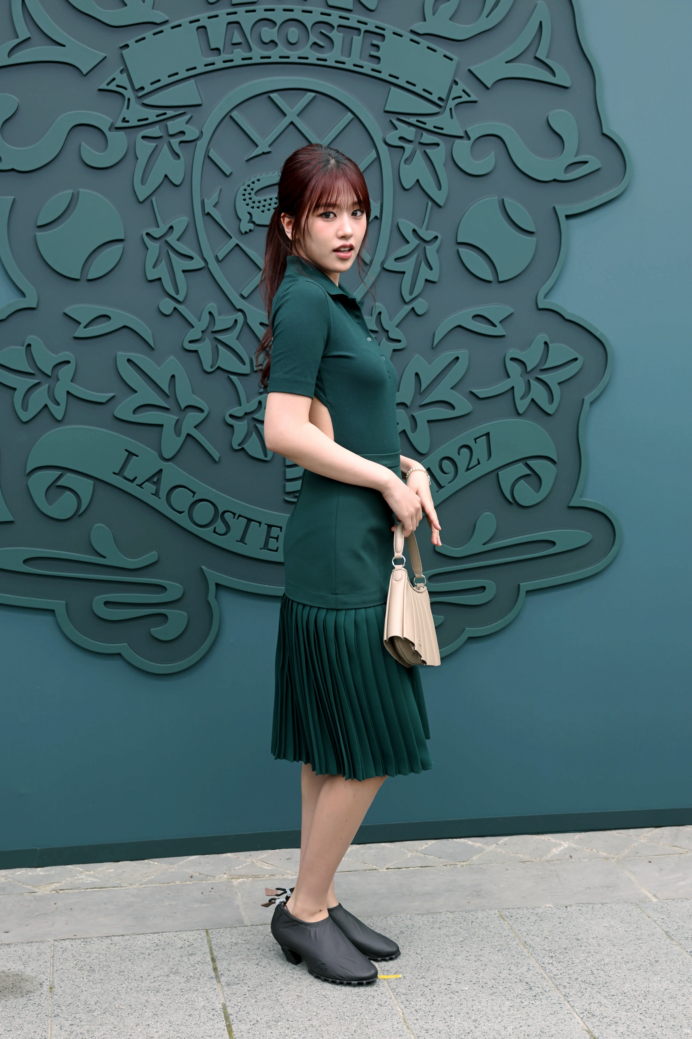 IVE(아이브) 안유진(An Yujin) 파리 패션위크 라코스테 FW25 컬렉션 패션쇼 고화질 - 걸그룹 갤러리