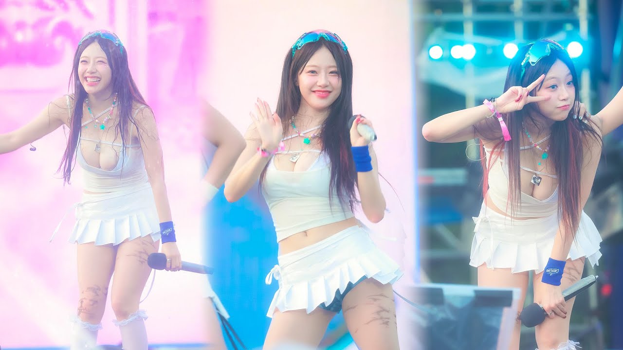 240824 JEEWON 지원 cignature 시그니처 - 오로라 AURORA @카스쿨 페스티벌 4K60P 세로 직캠 - 걸그룹 직캠 | 아카이브 갤러리
