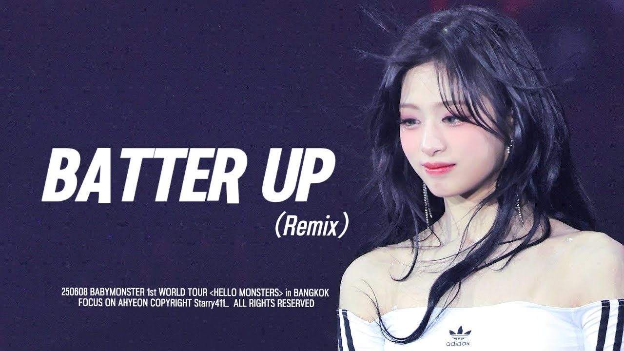 250608 BABYMONSTER 1st WORLD TOUR in BANGKOK 베이비몬스터 AHYEON 아현 ‘BATTER UP’ remix Encore FANCAM 직캠 - 걸그룹 직캠 | 아카이브 갤러리 250608 BABYMONSTER 1st WORLD TOUR in BANGKOK 베이비몬스터 AHYEON 아현 ‘BATTER UP’ remix Encore FANCAM 직캠 - 걸그룹 직캠 | 아카이브 갤러리