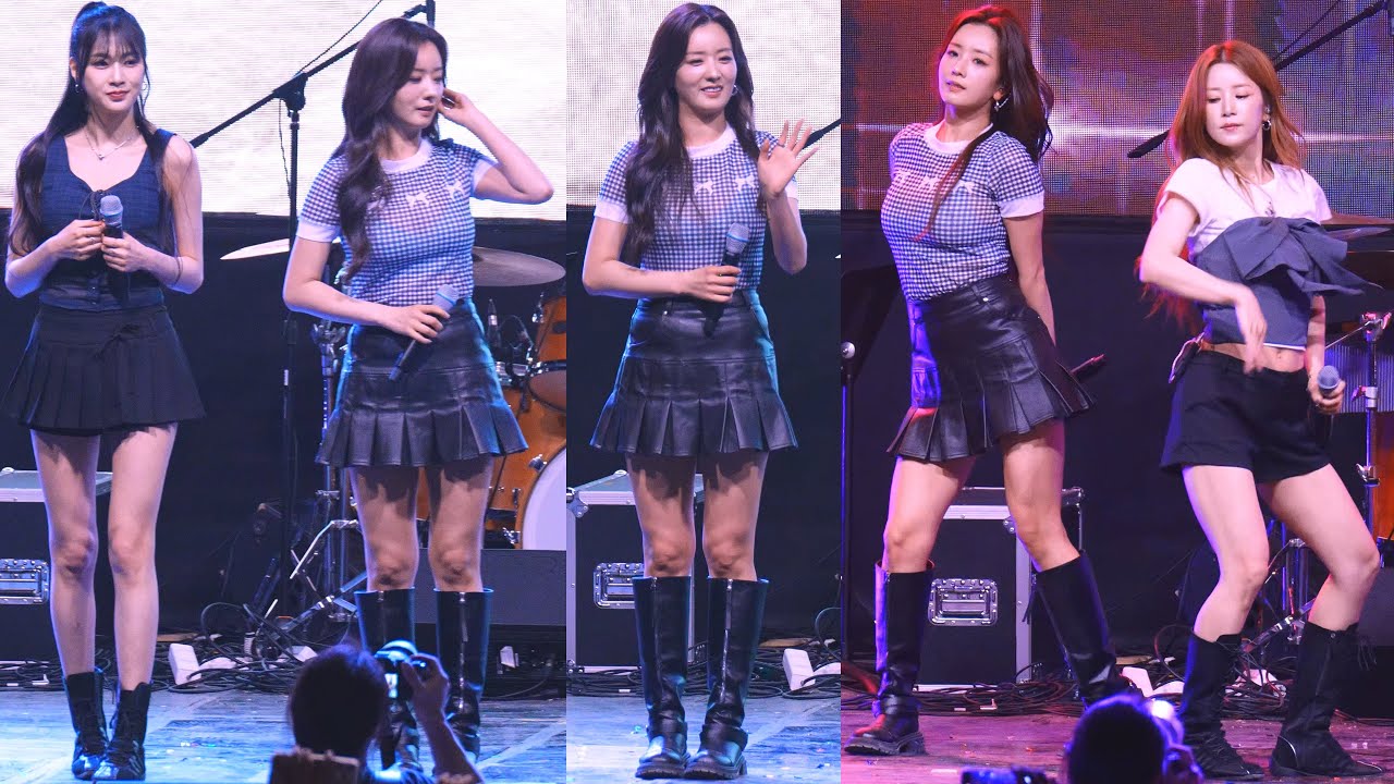 250526 세로 직캠 에이핑크 윤보미 Apink YOON BOMI 5곡 2025 신한대학교 신한대 축제 가수콘서트 1도없어, Dumhdurum, Mr.Chu, U You, LUV - 걸그룹 직캠 | 아카이브 갤러리