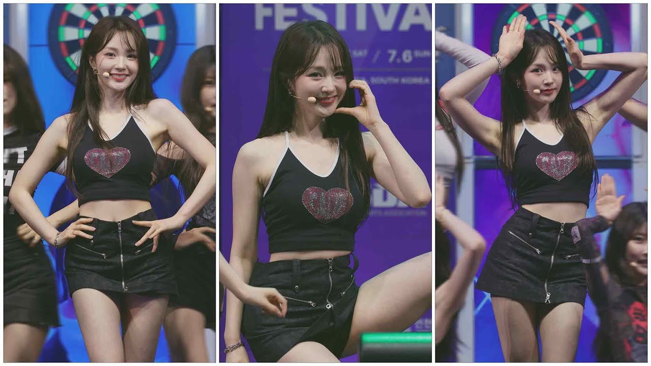 [8K] 250706 우아 나나 WOOAH NANA - POM POM POM + Rollercoaster + BLUSH 직캠 @2025 K-DARTS FESTIVAL - 걸그룹 직캠 | 아카이브 갤러리