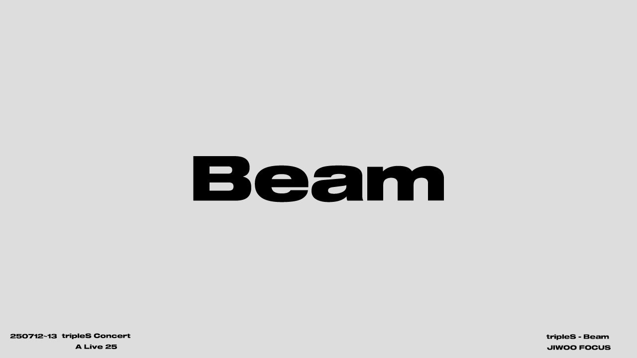 250712~13 트리플에스(tripleS) Beam 이지우(JIWOO) tripleS Concert A Live 25 - 걸그룹 직캠 | 아카이브 갤러리 250712~13 트리플에스(tripleS) Beam 이지우(JIWOO) tripleS Concert A Live 25 - 걸그룹 직캠 | 아카이브 갤러리