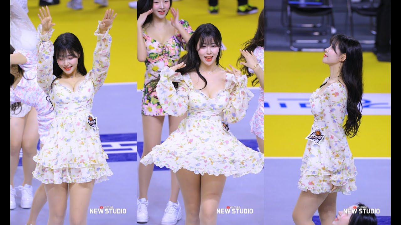 청순컨셉 그렇지 못한 섹시도아 250311 김도아치어리더 코트공연 직캠 - 모델·치어리더 갤러리