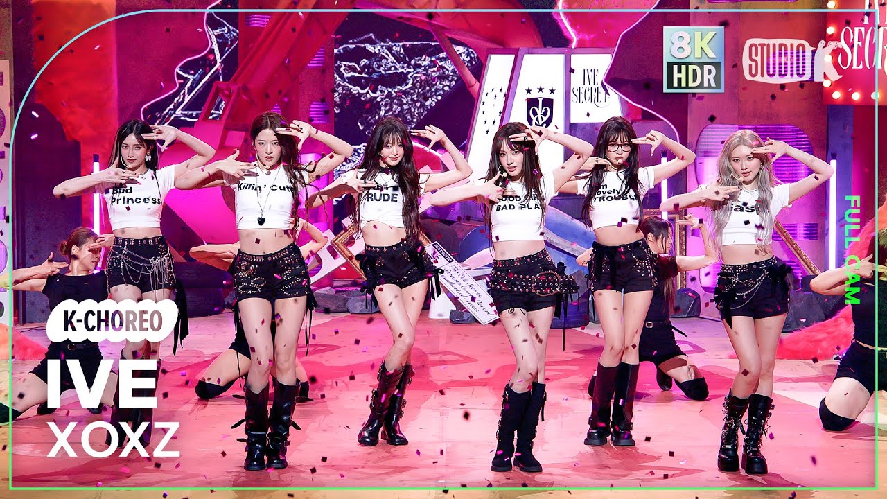 [K-Choreo 8K HDR] 아이브 직캠 'XOXZ' (IVE Choreography) 🎧공간음향.Ver @MusicBank 250829 - 걸그룹 직캠 | 아카이브 갤러리