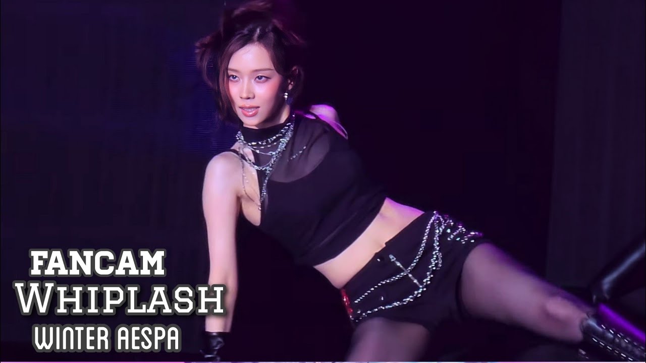 WINTER aespa 에스파 'Whiplash' 4K FanCam|  2025 UTO FEST GIRLS IN BANGKOK 250427 - 걸그룹 직캠 | 아카이브 갤러리