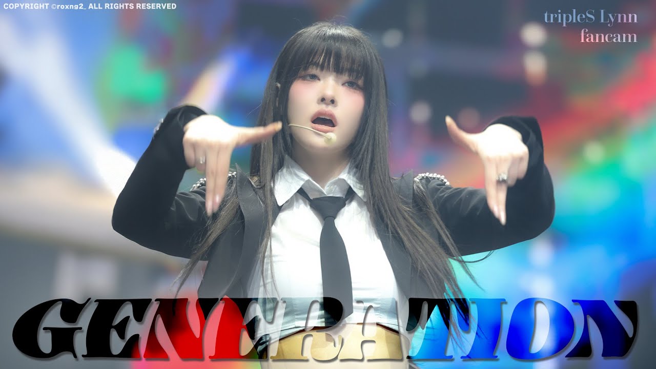 [4k]251012 트리플에스 tripleS 린 Lynn ‘generation’ 직캠 fancam | @Alpha percent in seoul - 걸그룹 직캠 | 아카이브 갤러리