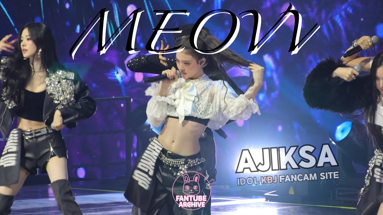 KGMA 2025 미야오 MEOVV 무대 직캠 burn it up hands up [4K] - 걸그룹 직캠 | 아카이브 갤러리