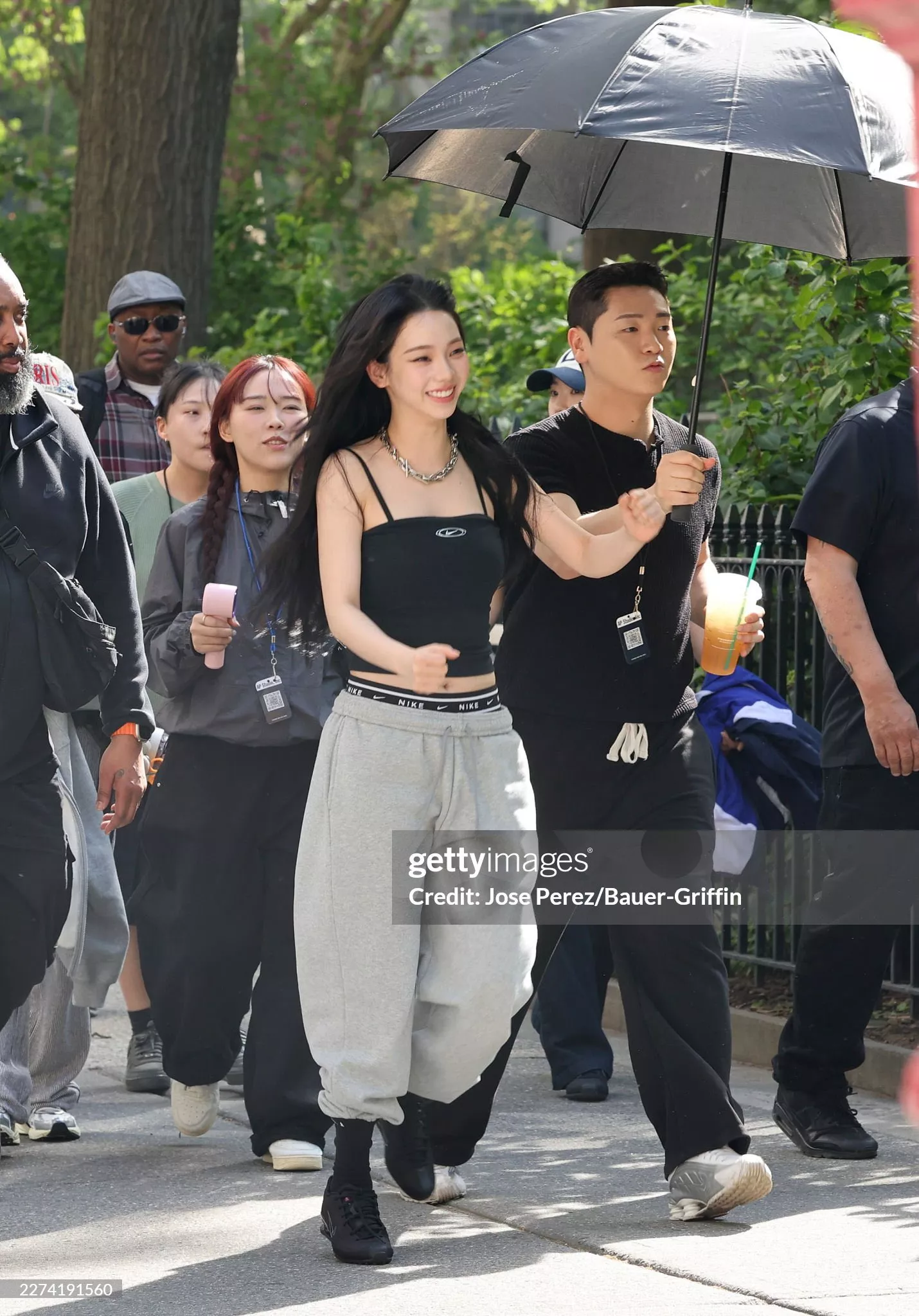 나이키 광고 촬영중인 카리나 게티이미지 - 걸그룹 갤러리