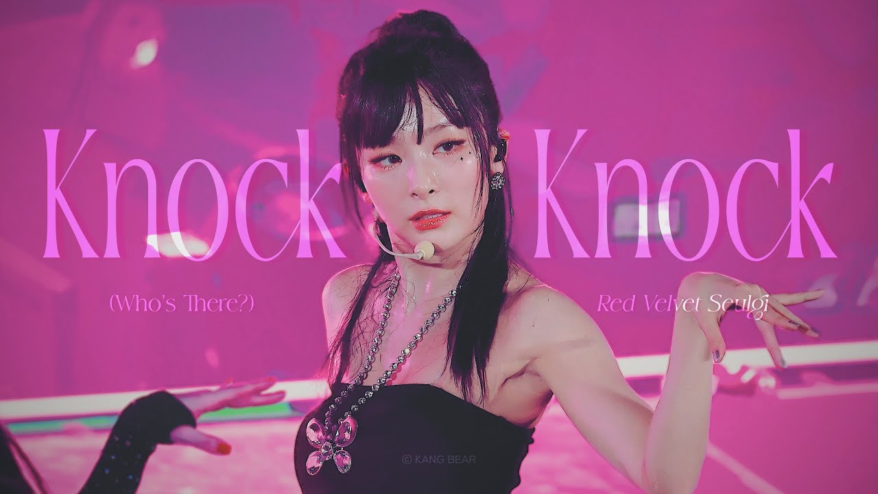 240802-3 FANCON 레드벨벳 슬기 직캠 ‘Knock Knock(Who's There?)’ (Red Velvet Seulgi fancam) - 걸그룹 직캠 | 아카이브 갤러리