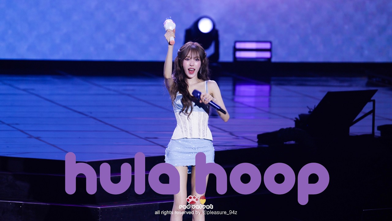 [4K] 260801 Red Velvet FANCON Day2 레드벨벳 웬디 - hula hoop 직캠 #RedVelvet #레드벨벳 #WENDY #웬디 #팬콘 - 걸그룹 직캠 | 아카이브 갤러리