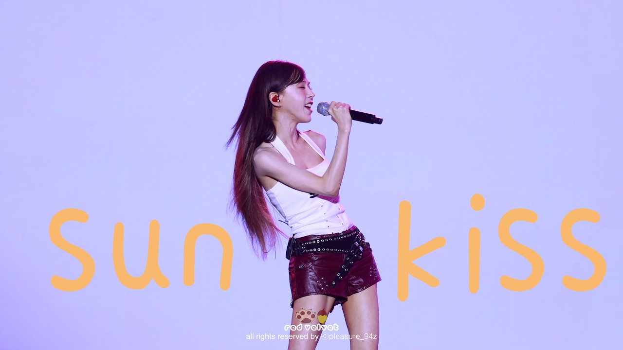 [4K] 260725 보령 머드축제 웬디 sunkiss 직캠 #레드벨벳 #RedVelvet #웬디 #WENDY #mudfestival #boryeong #sunkiss - 걸그룹 직캠 | 아카이브 갤러리