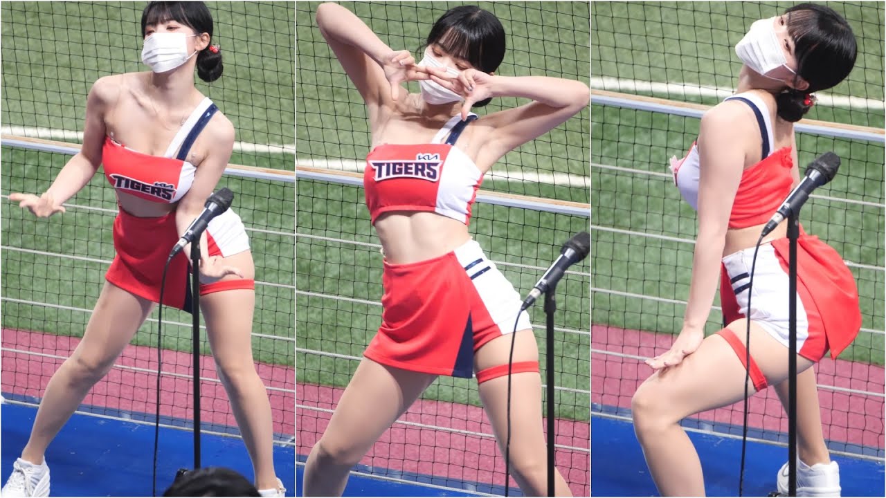 [4K] 살아있는 복근ㄷㄷ 이다혜 치어리더 직캠 Lee DaHye Cheerleader fancam 기아타이거즈 220630 - 모델·치어리더 갤러리