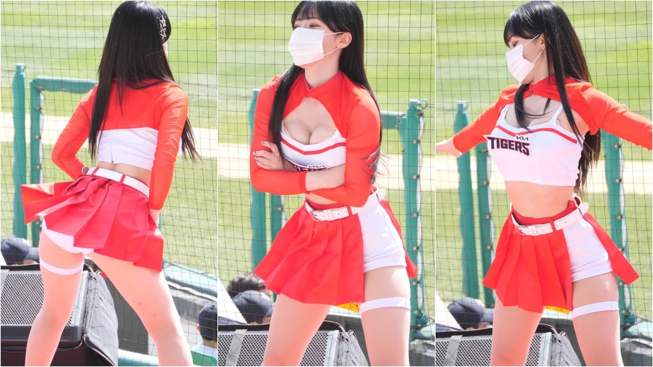 [4K] 이리로&amp;핫해 이다혜 치어리더 직캠 Lee DaHye Cheerleader fancam 기아타이거즈 220410 - 모델·치어리더 갤러리