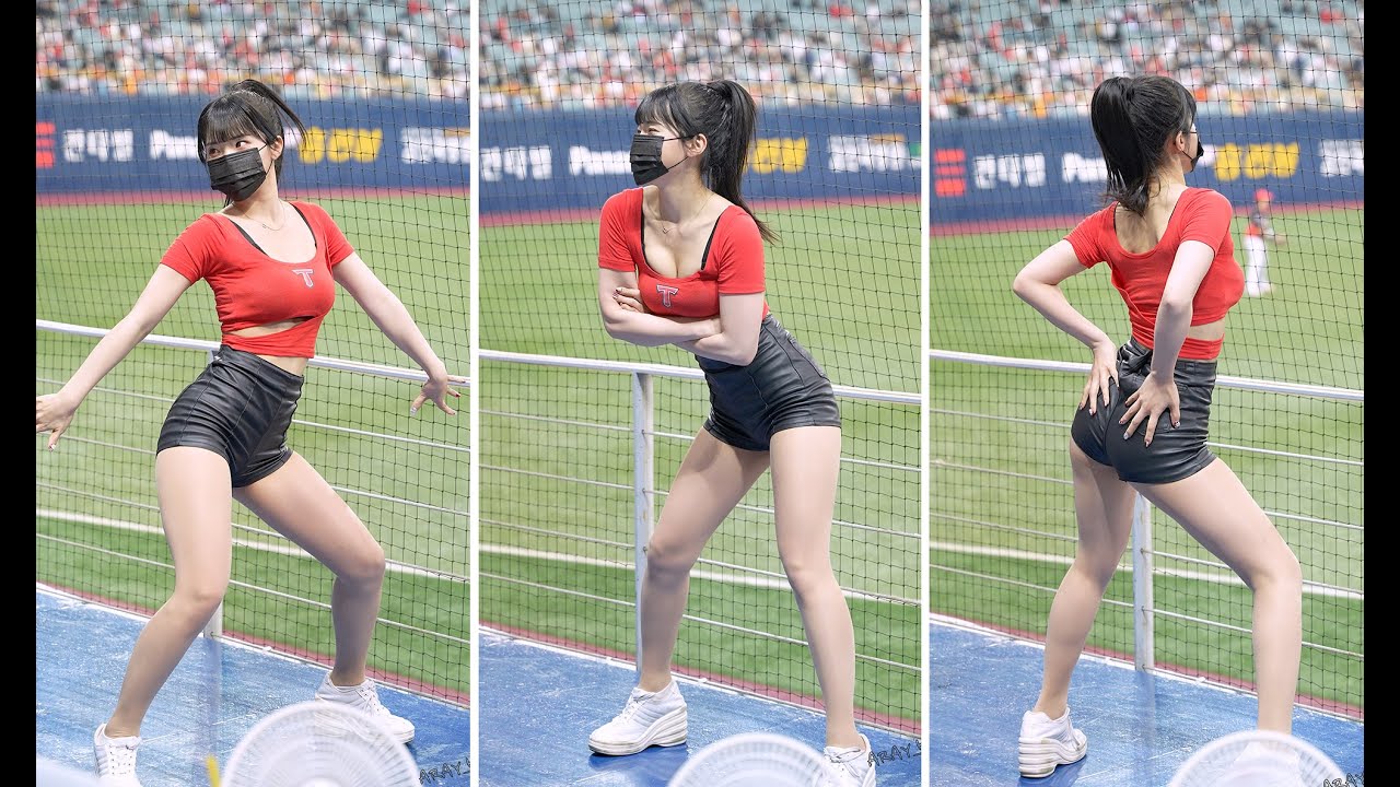 220424 이다혜 치어리더 공연 "이리로, 핫해 (배드키즈)" @기아타이거즈 _직캠 fancam /4K60p - 모델·치어리더 갤러리