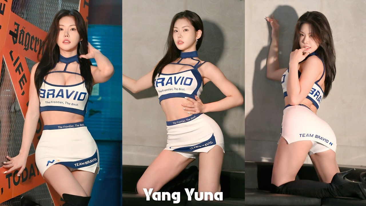 [4K] Racing model 'Yang Yuna(양유나)' vertical fancam | TEAM BRAVIO - 모델·치어리더 갤러리