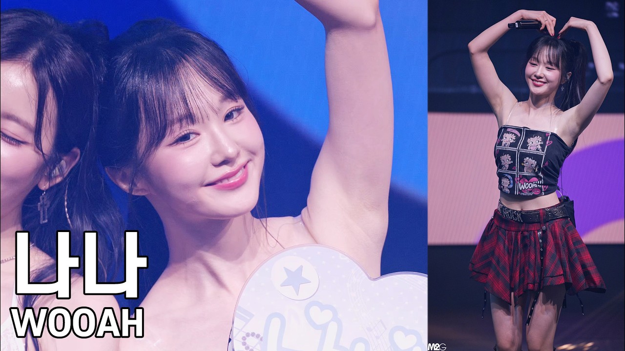 우아 나나 ( WXW + POLAROID ) WOOAH FAN CONCERT WXW :  WICKED 직캠 Fancam 261003 - 걸그룹 직캠 | 아카이브 갤러리