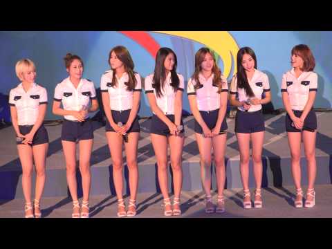 141006 제49회 전국경기기능대회 개막식 AOA by ExE - 걸그룹 직캠 | 아카이브 갤러리