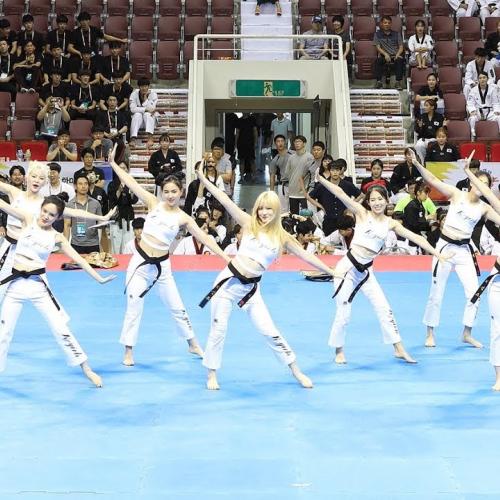 170731 K-Girls 태권체조(Taekwon Aerobic) (라붐 율희, 모모랜드 주이, 박기량 등) [세계태권도한마당] 4K 직캠 by 비몽