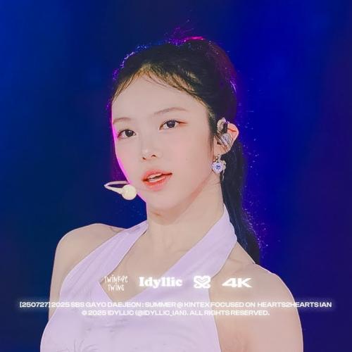 [4K] 250727 SBS Gayo Daejeon : Summer  'Twinkle Twins + Style' - Hearts2Hearts 이안 직캠 IAN fancam
