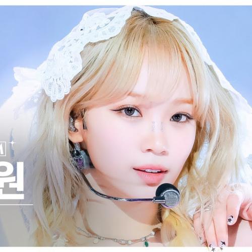 [페이스캠4K] 르세라핌 김채원 'EASY' (LE SSERAFIM KIM CHAEWON FaceCam) @SBS Inkigayo 240225