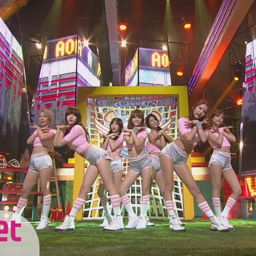 AOA - 'Heart Attack' M COUNTDOWN 150625 COMEBACK Stage Ep.430