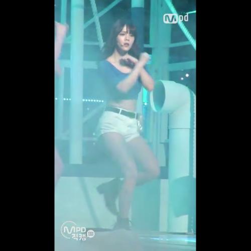 [MPD직캠] 에이오에이 지민 직캠 Good Luck AOA Ji Min Fancam @엠카운트다운_160519