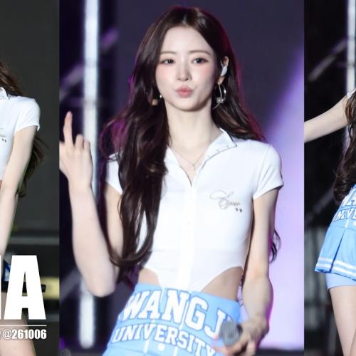 미야오 안나 직캠 ♬ HANDS UP @261006 광주대 #MEOVV #ANNA  ♬ HANDS UP