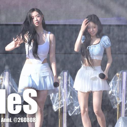트리플에스 #tripleS @260808 오션월드 ♬Baby Flower ♬Non Scale ♬Rising ♬Girls Never Die #트리플에스 #혜린 #마유 #채연 #다현