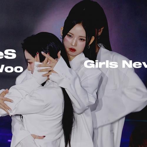 250215 한터뮤직어워즈 트리플에스(tripleS) - Intro Perf + Girls Never Die (이지우 cam)
