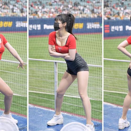 220424 이다혜 치어리더 공연 "이리로, 핫해 (배드키즈)" @기아타이거즈 _직캠 fancam /4K60p