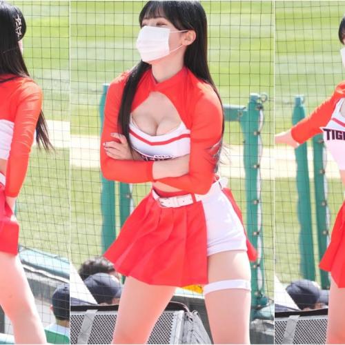 [4K] 이리로&핫해 이다혜 치어리더 직캠 Lee DaHye Cheerleader fancam 기아타이거즈 220410
