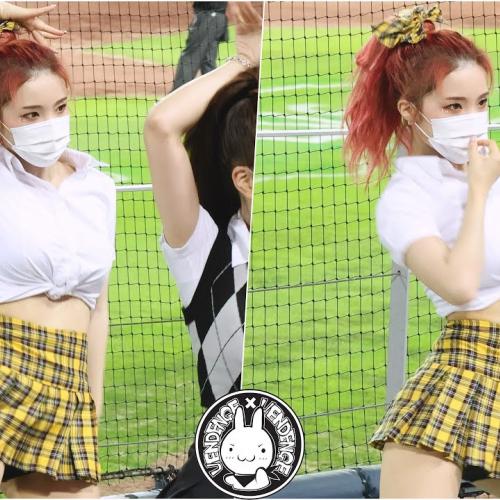 [4K] 210911 치어리더 이다혜 직캠 '덤덤(DUMB DUMB)'  Fancam @기아타이거즈 프로야구 기아챔피언스필드 By 벤뎅이