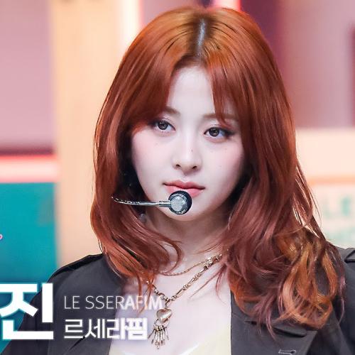 [얼빡직캠 4K] 르세라핌 허윤진 'HOT' (LE SSERAFIM HUH YUNJIN Facecam) @뮤직뱅크(Music Bank) 250314