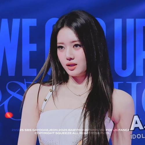 [4K] 251225 가요대전 GAYODAEJEON 2025 'WE GO UP+PSYCHO' BABYMONSTER RORA 베이비몬스터 로라 직캠 FANCAM