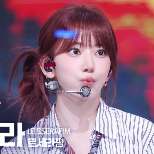 [얼빡직캠 4K] 르세라핌 사쿠라 'DIFFERENT' (LE SSERAFIM SAKURA Facecam) @뮤직뱅크(Music Bank) 250704